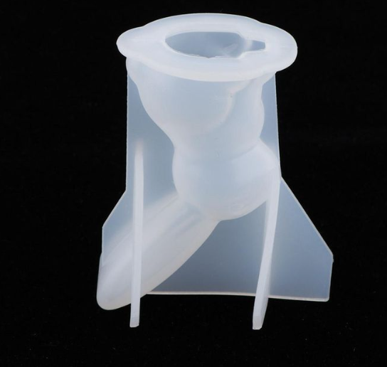 Clear Rabbit Silicone Ornament